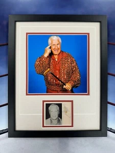 Edles Freddie Blassie signiertes kleines Foto Beckett individuell gerahmt WWF Wrestling - Bild 1 von 3