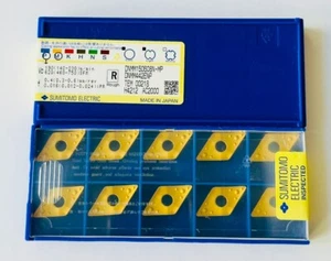 SUMITOMO INSERTI TORNITURA DNMM150608N-MP AC2000 MADE IN JAPAN NUOVI 10 pz. - Foto 1 di 2