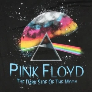Pink Floyd Graphic T-Shirt Dark Side of the Moon Black Mens Small - Picture 1 of 2