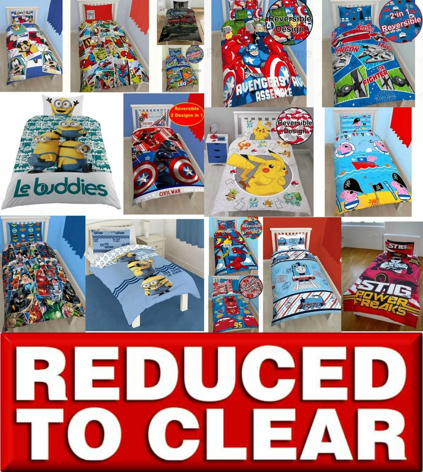 Juego de cama funda nórdica y funda de almohada tamaño individual ropa de cama niños personajes Disney Foto 1 de 1