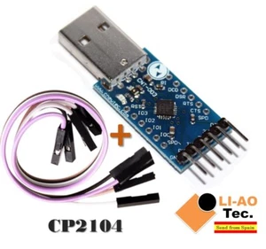 CP2104 USB to RS232 TTL UART 6PIN Connector Module Serial Converter for Arduino - Imagen 1 de 7