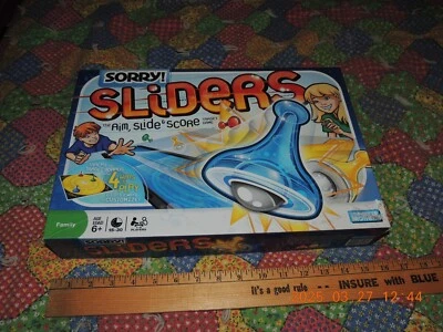 Parker Brothers Sorry Sliders The Aim Slide & Score Missing one yellow slider pa - Image 1 of 3
