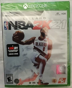 Lillard NBA 2K21 (Microsoft Xbox One) Brand New & Factory Sealed HDR 4K ULTRA HD - Picture 1 of 4