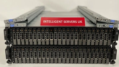 Dell PowerVault MD3820i 86.4TB 10K (48x 1.8TB) Dual 10G iSCSI with expansion SAN - Image 1 of 3