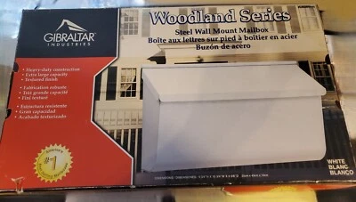 Gibraltar Mailboxes Woodlands Extra Large Capacity, Textured White   L4009WW0 - Image 1 of 2