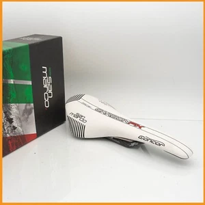 NOS SAN MARCO CONCOR CARBON FX PROTEK SADDLE NARROW VINTAGE ROAD BIKE SEAT WHITE - Picture 1 of 10