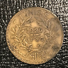 VERY NICE 1926 TUNISIA 2 FRANCS COIN FEB100
