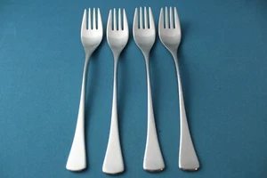 4 Dinner Forks WMF CANNES FESTIVAL Stainless Germany 7 1/2" - Picture 1 of 5