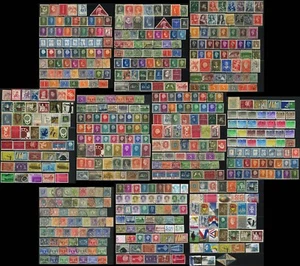 Más de 550 sellos postales de los Países Bajos Holanda Europa usados - Imagen 1 de 11
