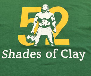 GB Packers Clay Matthews (Fifty Two) 52 Shades Of Clay Shirt Green Gildan Size S