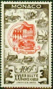 MONACO – 1955 – 25TH RALLY MONTE-CARLO -VF** - Picture 1 of 1