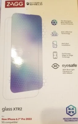 APPLE IPHONE screen protector: For IPHONE 14 PRO, 14 PRO MAX, 14 PLUS - Image 1 of 4