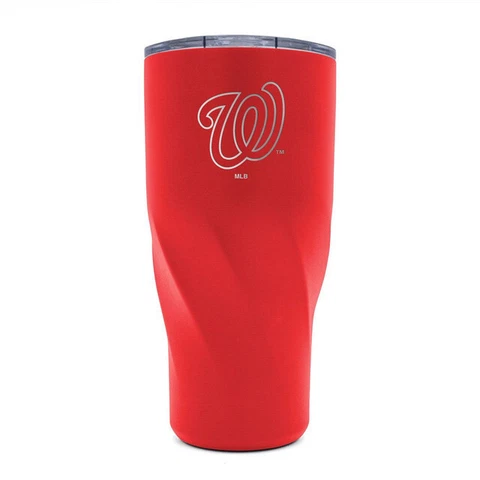 MLB Baseball Washington Nationals 30oz Stainless Steel Morgan Travel Tumbler Cover