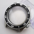 41Mm Steel Black Inner Shadow Sapphire Glass Watch Case Fit Nh35 Nh36 Movement