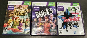 Kinect Xbox 360 Spiele Lot Motion Dance Central 3, Adventures, Twister Mania - Bild 1 von 2