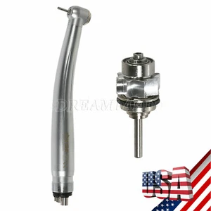SANDENT NSK Style Dental High Speed Turbine Handpiece Push 4 Hole Cartridge M - Picture 1 of 15