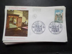 France 1973, FDC 1° Day, The Enclosed Luce ', Bedroom L. Of Vinci - Picture 1 of 1