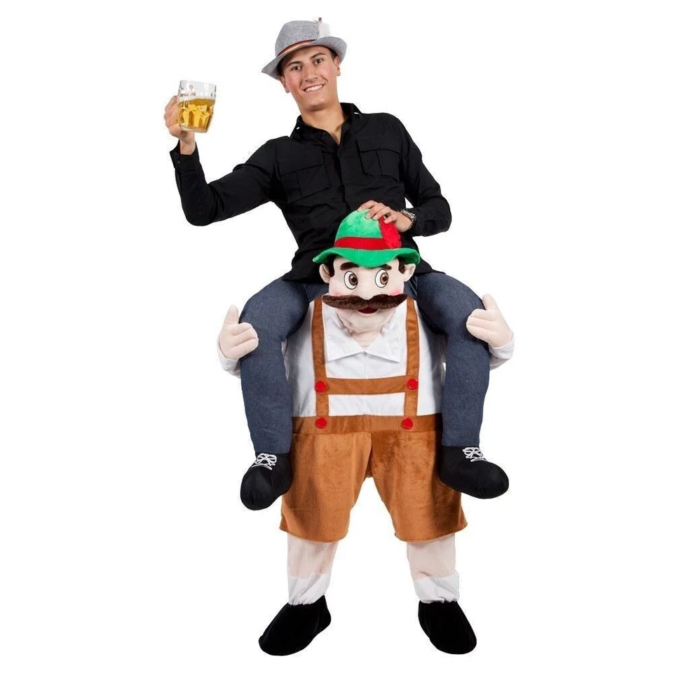 Mens Carry Me Mascot Barvarian Beer Guy - Image 1 of 1
