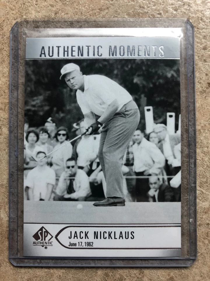 2021 Upper Deck SP Authentic Golf Moments #60 JACK NICKLAUS - Image 1 of 1