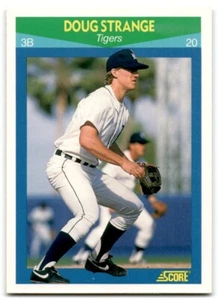 1990 Score Rising Stars Doug Strange Detroit Tigers #63 - Picture 1 of 2