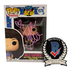Tiffani Thiessen signed Autogramm Saved By the Bell Funko 1576 Beckett Bas Kelly - Bild 1 von 2