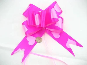 15cm Rose große Schleifen Hochzeit Auto Deko Weihnachten Geschenkverpackung Floristik - Bild 1 von 5