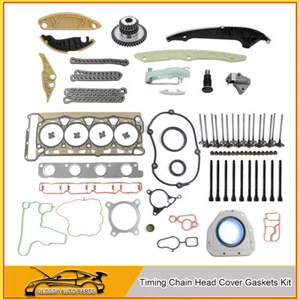 For Audi VW 2.0L Jetta GLI A4 GTI TT Timing Chain Kit & Cylinder Head Gasket Set - Picture 1 of 9