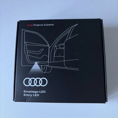Genuine Audi 4 Rings Logo - LED entry Puddle Lights - 4G0052133G - Used - Image 1 of 2