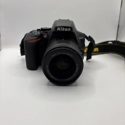 Nikon D3500 DSLR Camera with 18-55mm - Black Great Condition - Image 1 of 4