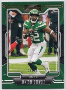 Jamison Crowder 2021 Panini Playbook Fútbol Verde #26/49 - Imagen 1 de 2