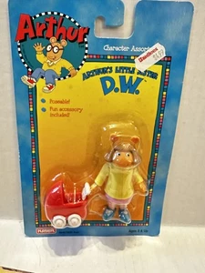 Vintage 1996 Playskool Arthur 3,75" D.W. With Baby Carriage Actionfigur NEU/VERSIEGELT - Bild 1 von 4