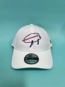 NUOVO cappello regolabile Buffalo Bills Billustration Team blu 9FORTY - Josh Allen 🦬✅ - Foto 1 di 6