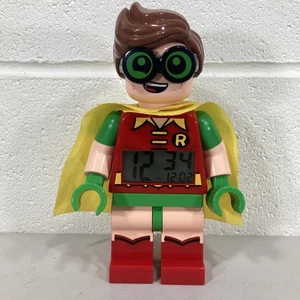 LEGO Batman - Robin 9" Mini-Figure Digital Alarm Clock ~ Retired OOP - Picture 1 of 14