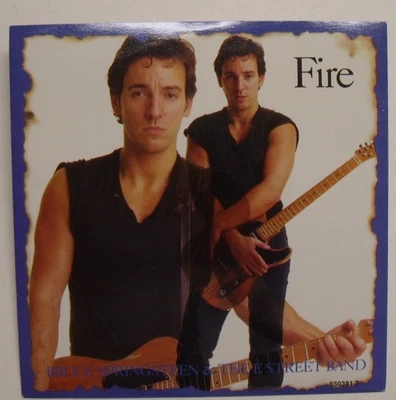Bruce Springsteen - Fire - 1987 NM U.K. 45  & Picture Sleeve - Image 1 of 4