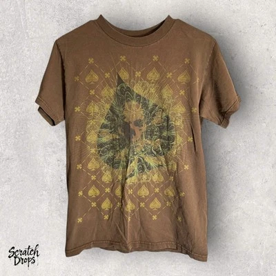 Camiseta Emo Skater Jesse Pinkman Gráfica Talla Pequeña Estilo Vintage Marrón Informal  Foto 1 de 3