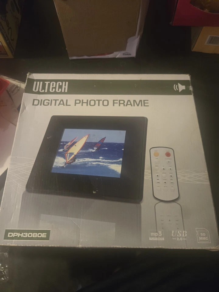 Ultech Portarretrato Digital Photo Frame Model DPH3080E NEW in Box - Image 1 of 1