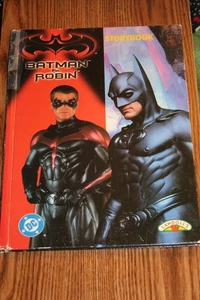 Libro di fiabe rilegato 'Batman & Robin' 1997 pubblicato da Landoll's - Foto 1 di 1