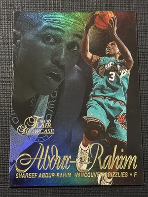 1996-97 Flair Showcase Row 2 #29 Shareef Abdur Rahim Rookie Card RC Grizzlies - Imagem 1 de 2