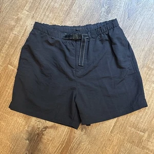 Lands End Women’s Black Nylon 5” Shorts Swim L 14-16 - Picture 1 of 4