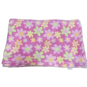 Manta Flor Rosa Primera Impresiones Vellón Y2k Verde Amarillo Seguridad Lovey - Imagen 1 de 19