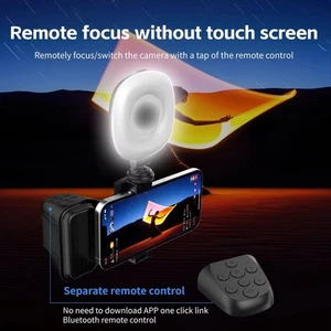 Multi-function Vlog Selfie Handle Stabilizer Shutter Phone Filming - Picture 1 of 12