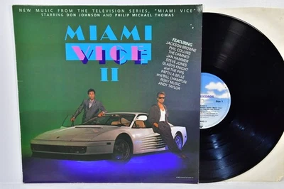 MIAMI VICE 2 - NEW MUSIC FROM THE TV SERIES - Vinyl LP (1986) Jan Hammer u.a. - Bild 1 von 2
