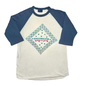 BDg Odditorium Lakes of Fire Music Festival Shirt Baseball Sleeve Mens Small Y2K - Picture 1 of 7
