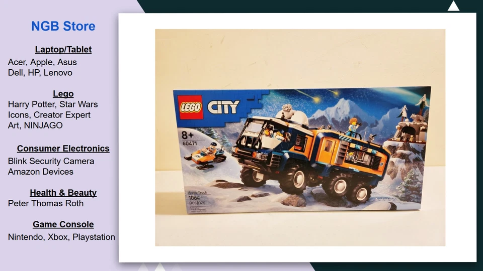 LEGO City Arctic Explorer Science Lab Truck 60471, Nuevo, Sellado, EE. UU. Foto 1 de 4