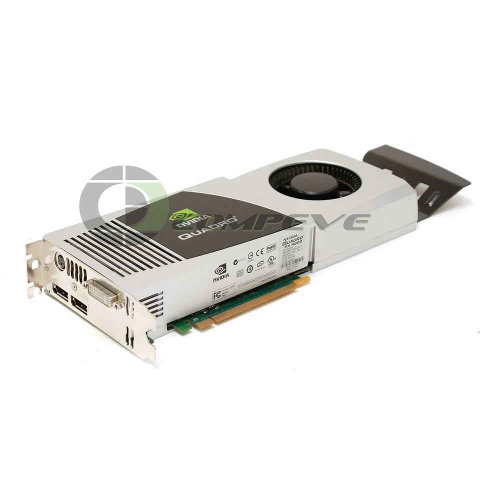 HP Nvidia Quadro FX4800 1.5MB Video Card 490566-003 536796-001 - Image 1 of 2