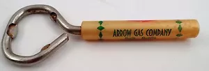 1960s Texaco LP Arrow Gas Company Rushville Indiana Advertising Bottle Opener - Picture 1 of 5