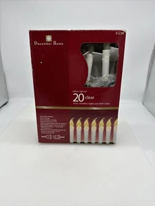 December Home 20 Mini Candles Christmas light (New Old Stock) - Picture 1 of 6