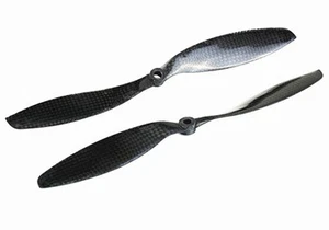 8045 8 x 4.5 Carbon Fiber propeller CW/CCW 8045R for RC Multi-Copter DJI Phantom - Picture 1 of 6