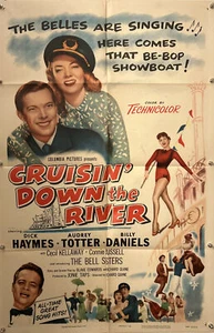 CRUISIN' DOWN THE RIVER Original One Sheet Movie Poster - 1953 - RARE! - Picture 1 of 11