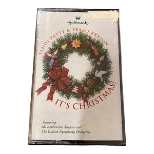 It’s Christmas Hallmark Sandi Patty and Peabo Bryson Cassette Tape 1996 - Picture 1 of 2